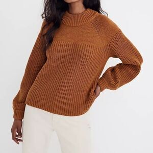 Madewell Balloon-Sleeve Pullover Sweater Size XS